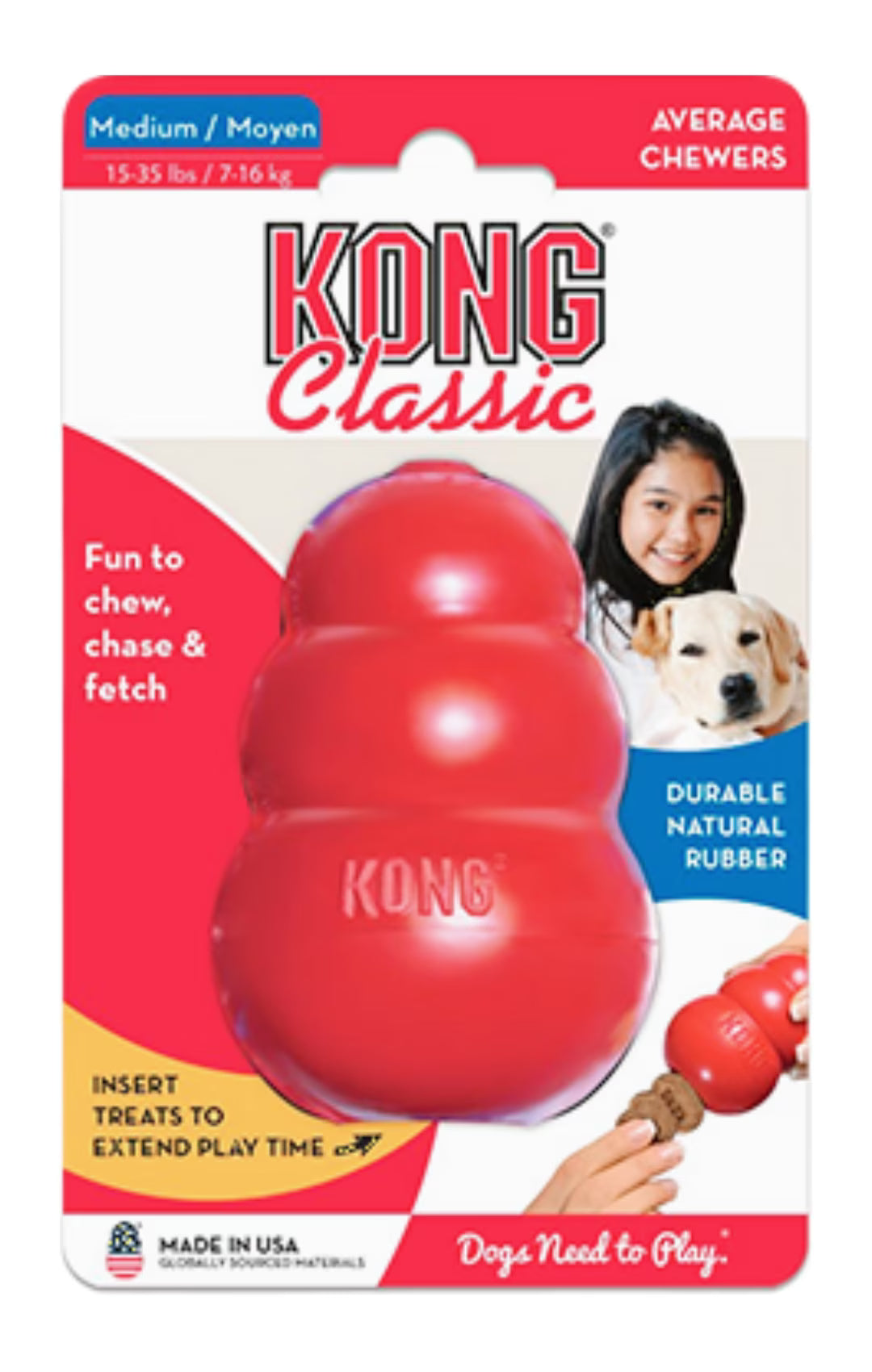 KONG Classic Red Medium
