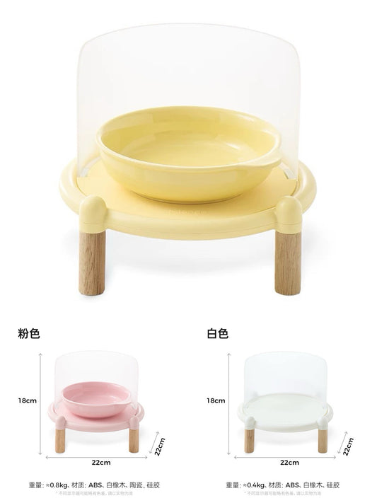 Mango PET FEEDING STAND WITH GUARD单泡泡碗