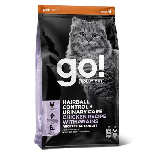 PPN GO GO! Hairball & Urinary Chicken w/Grains 6LB(4)|Cat