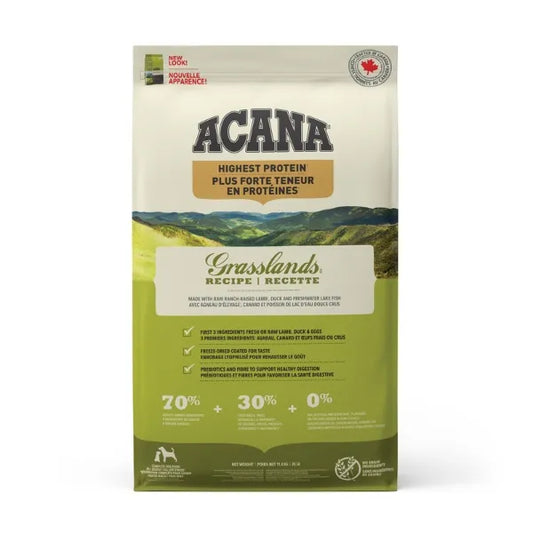 Acana Highest Protein Dry Dog Food - Grasslands Recipe