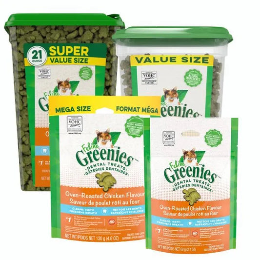 GREENIES Dental Treat Oven Roasted Chicken | Cat