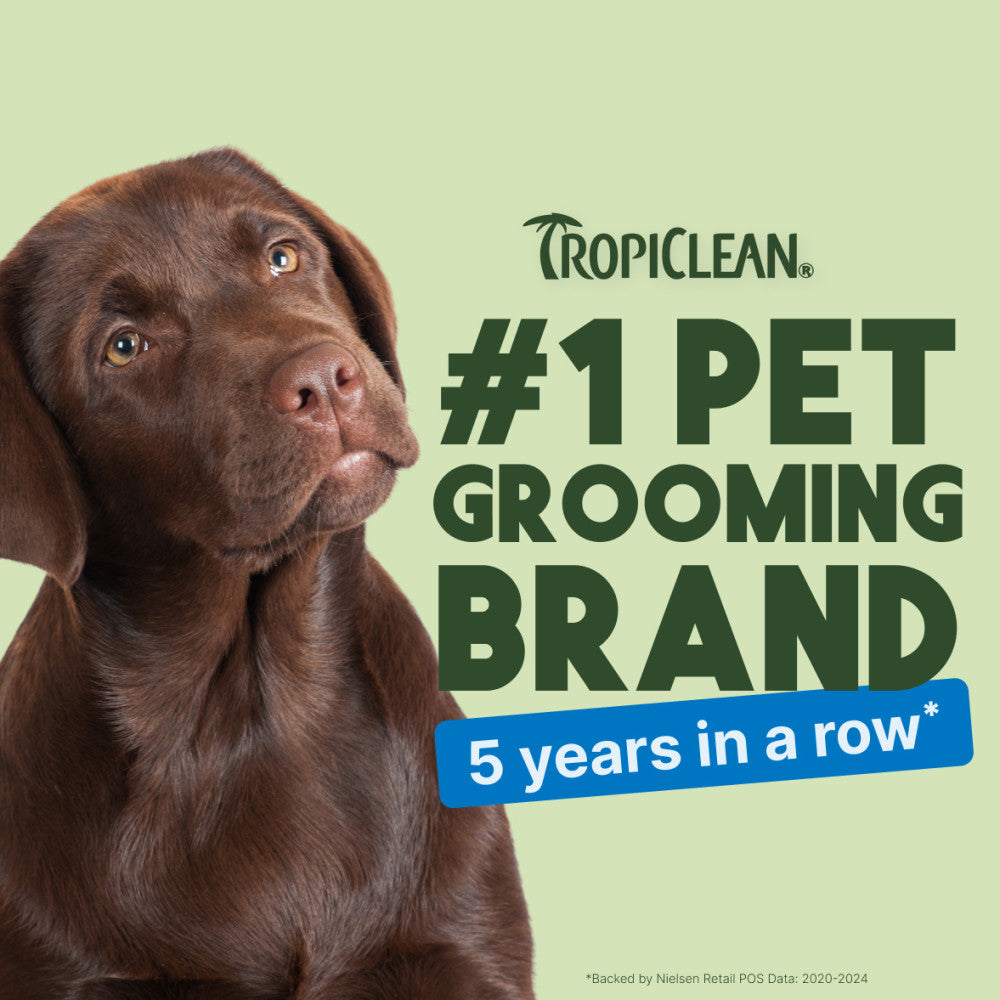 TropiClean Ear Cleaning Wipes, Mild Coconut – 50 Count