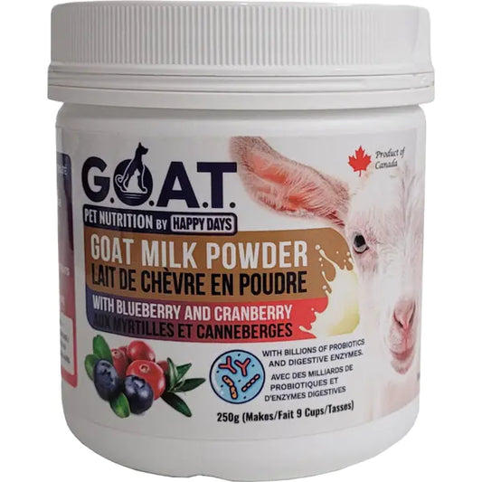 HAPPY DAYS Goat Milk Powder with Blue/Cranberry