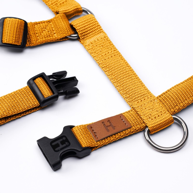 Haqihana H Dog Harness – Orange (official image)
