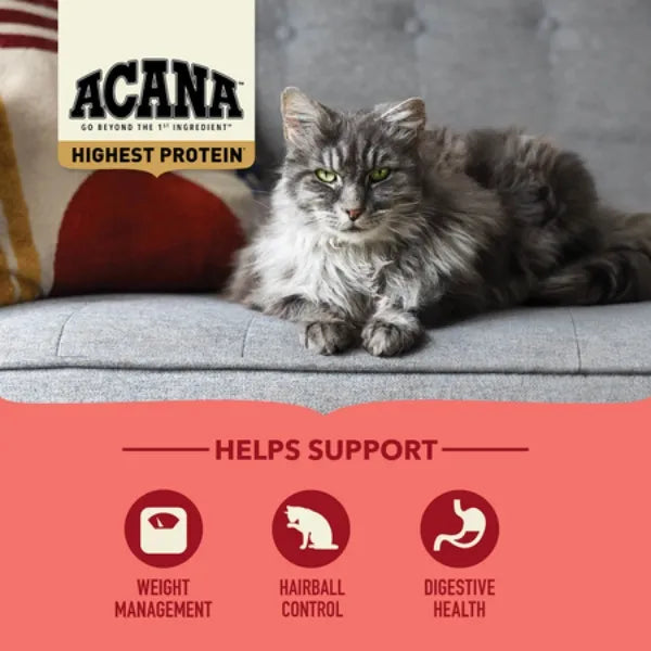 Acana Highest Protein Dry Cat Food - Indoor Cat Recipe