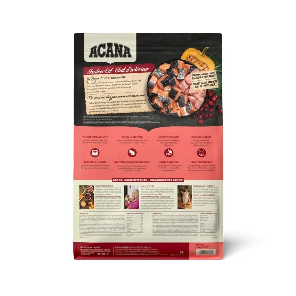 Acana Highest Protein Dry Cat Food - Indoor Cat Recipe