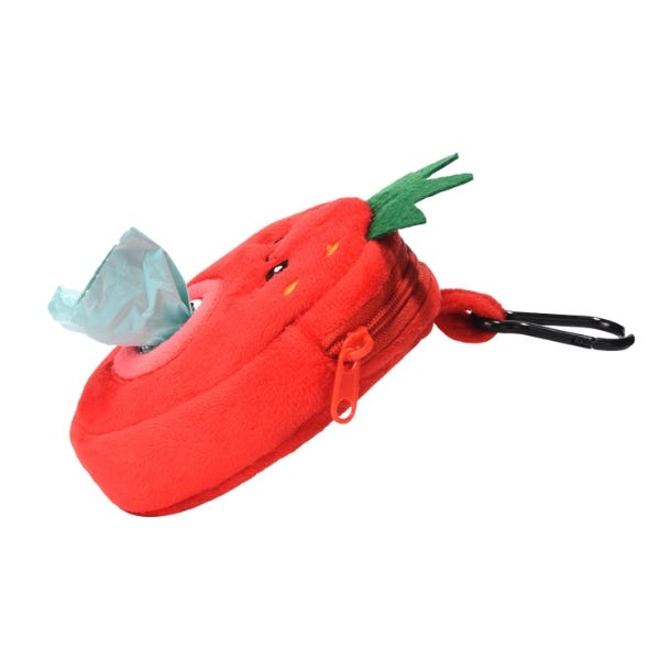 HugSmart Strawberry Poop Bag Holder