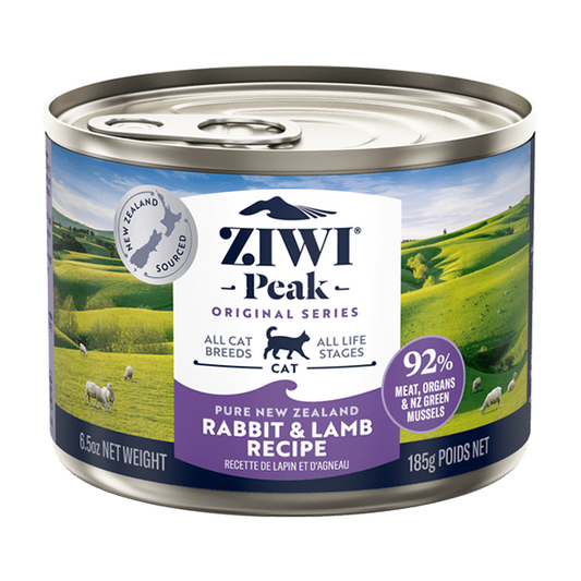 ZIWI Peak Cat Rabbit & Lamb 6.5 oz Cans