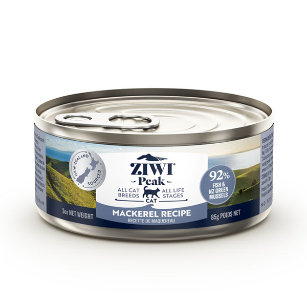 ZIWI Peak Cat Mackerel 3 oz Cans