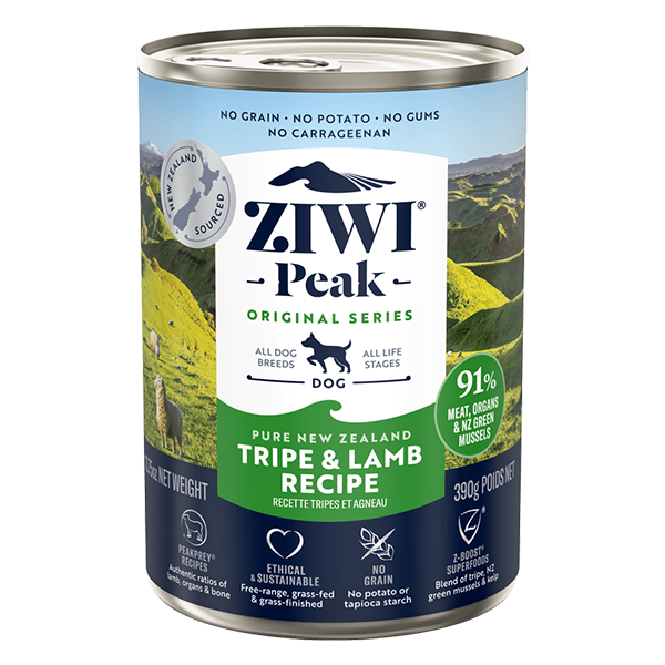 ZIWI Peak Dog Tripe & Lamb 13.75oz