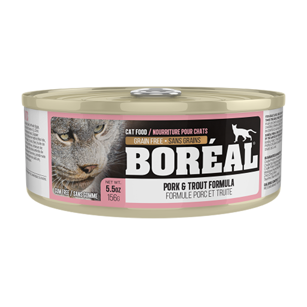 Boreal Cat Pork & Trout 156g