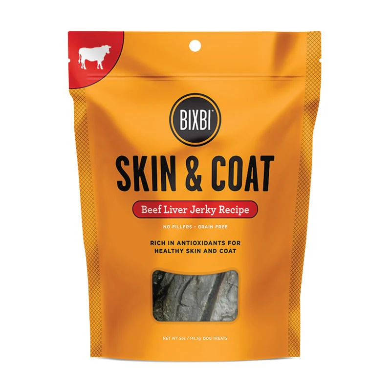 BIXBI - Skin & Coat Jerky- Beef Liver