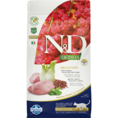 FARMINA ND Cat Quinoa Digestion Adult Lamb 5kg