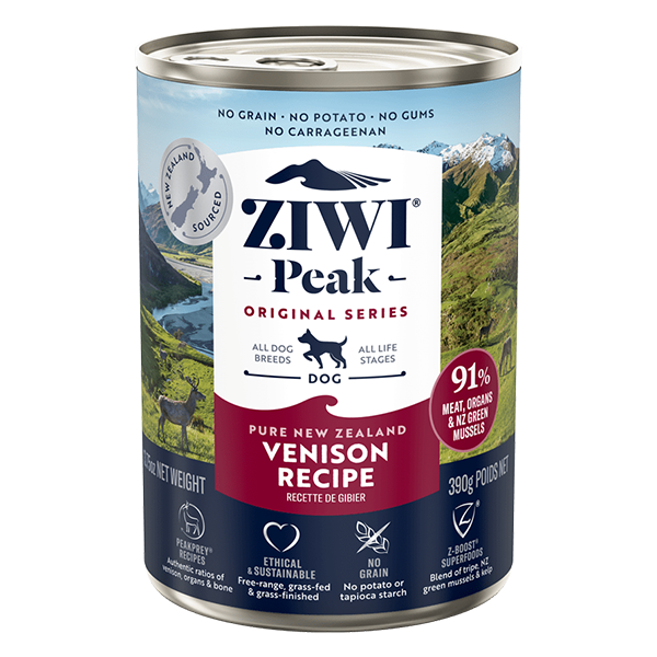 ZIWI Peak Dog Venison 13.75 oz Cans