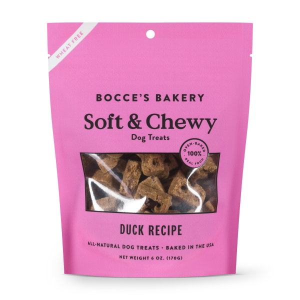 Bocce's Bakery Dog Soft & Chewy Duck 6 oz