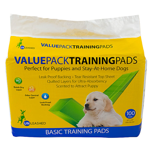 UNLEASHED Unleashed Basic Value Housebreaking Pads 100PK