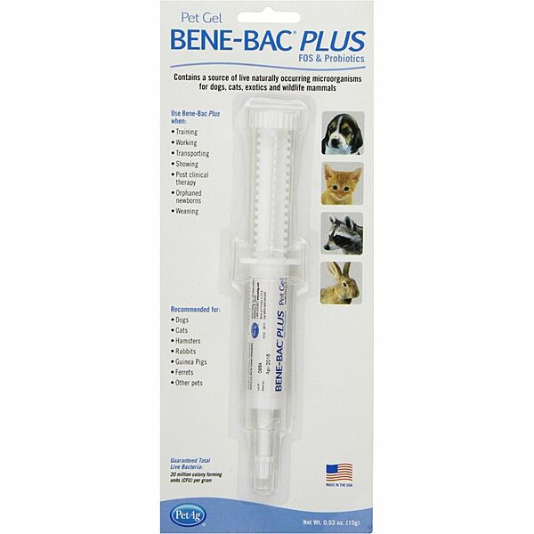 PetAg Bene-Bac Plus Pet Gel 15GM