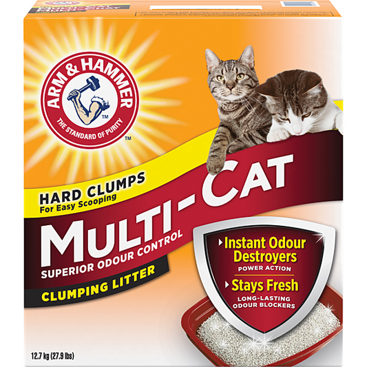 ARM AND HAMMER A&H Multi-Cat Clumping Litter 12.7KG