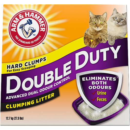 ARM AND HAMMER A&H Double Duty Clumping Litter 12.7KG