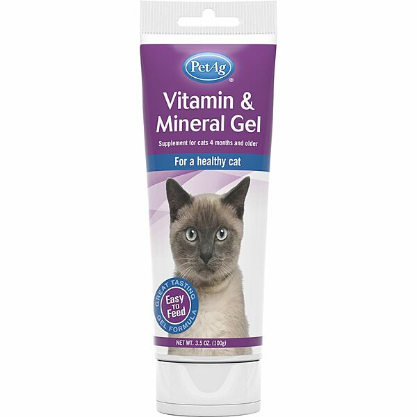 PetAg Vitamin & Mineral Gel 3.5OZ | Cat