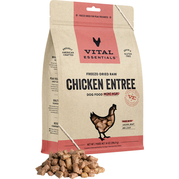 Vital Essentials Raw Chicken Entree Mini Nibs 14OZ