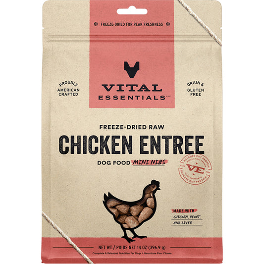 Vital Essentials Raw Chicken Entree Mini Nibs 14OZ