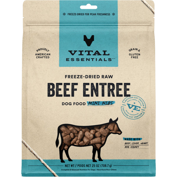 Vital Essentials Raw Beef Entree Mini Nibs