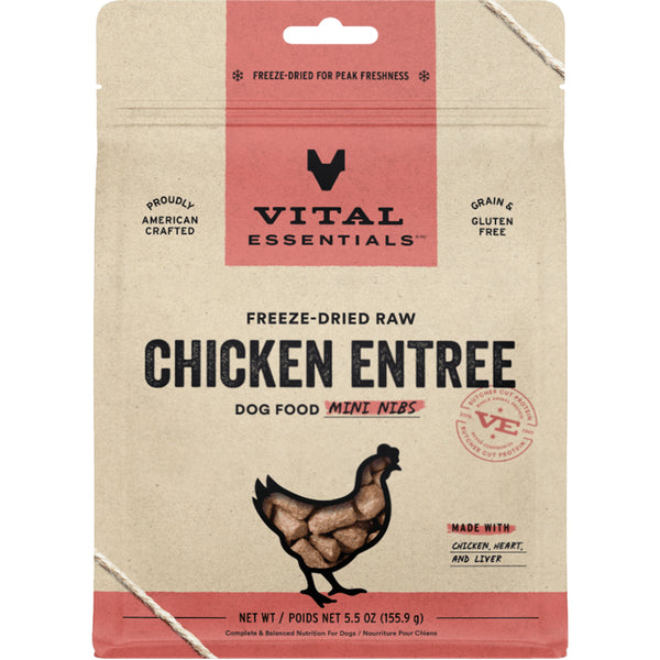 Vital Essentials FD Raw Chicken Entree Mini Nibs