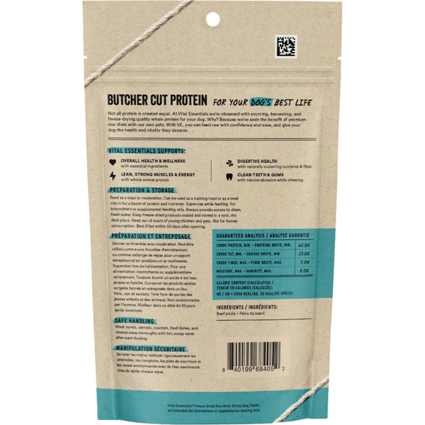 VITAL ESSENTIALS FD Bully Sticks 1.4OZ
