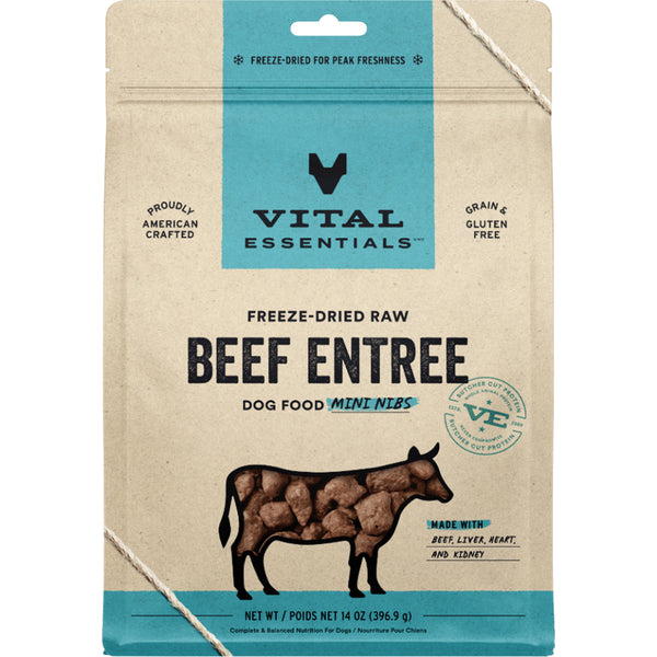 Vital Essentials Raw Beef Entree Mini Nibs