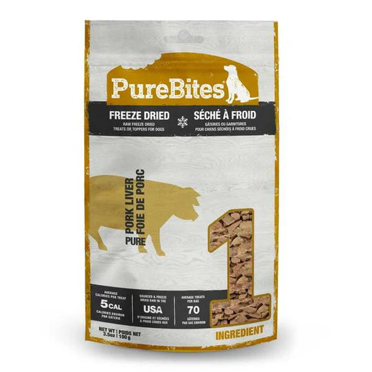 PUREBITES Pork Liver 100GM | Mid