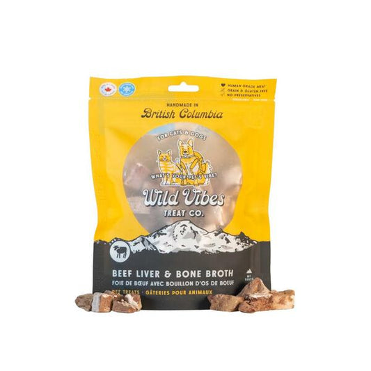 WILD VIBES Beef Liver and Bone Broth 80GM (12)