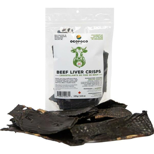Ogopogo Beef Liver Crisps