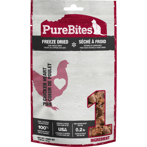 Purebite Freeze Dried Chicken Heart 31G