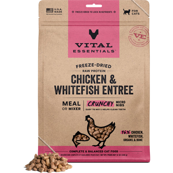 Vital Essential Chicken & Whitefish Entree Micro Nibs | Cat