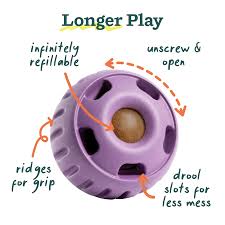 Woof Pet Dog Pupsicle Toy Lavender