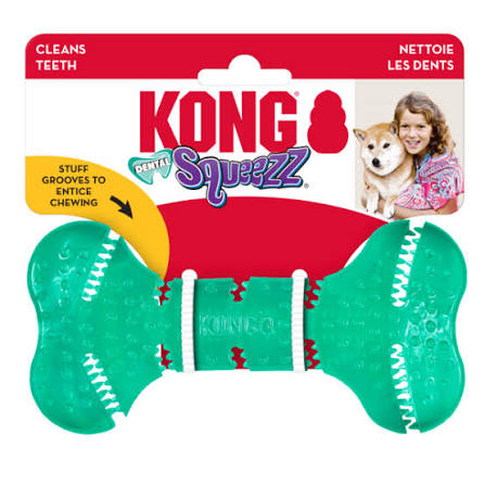 KONG Squeezz Dental Bone Medium