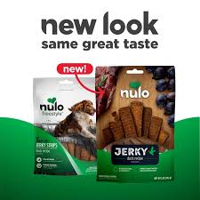 Nulo FreeStyle - Grain-Free Jerky Strips - Duck Recipe with Plums