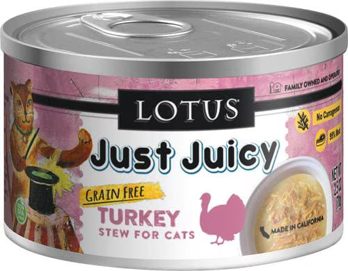 LOTUS Just Juicy Turkey (24 Pack) CANNED CAT FOOD