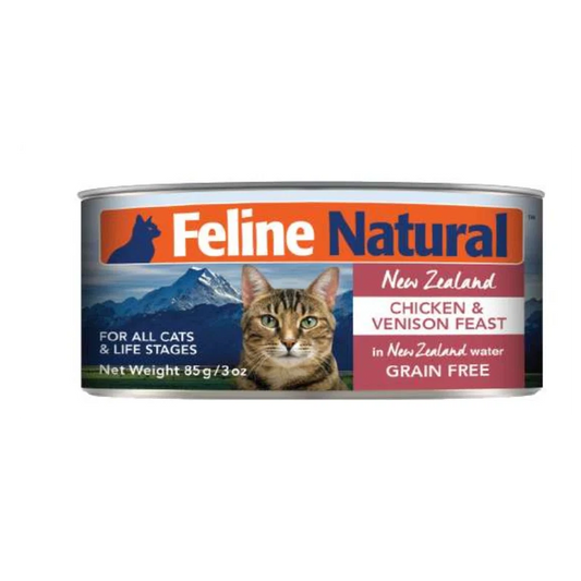 Feline Natural Cat Lamb & Venison 24 x 3 oz Cans
