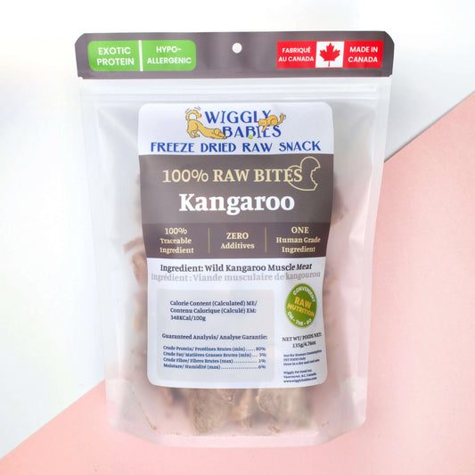 Wiggly Babies Kangaroo Freeze Dried Raw