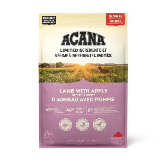 Acana Singles Limited Ingredient Diet - Lamb with Apple Recipe