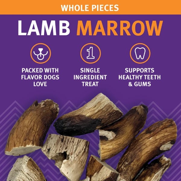 Icelandic+ Lamb Marrow Dog Treats – 4 oz