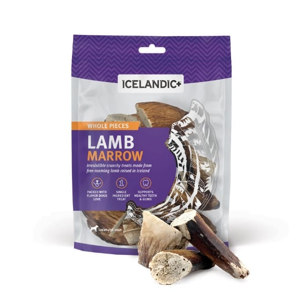 Icelandic+ Lamb Marrow Dog Treats – 4 oz