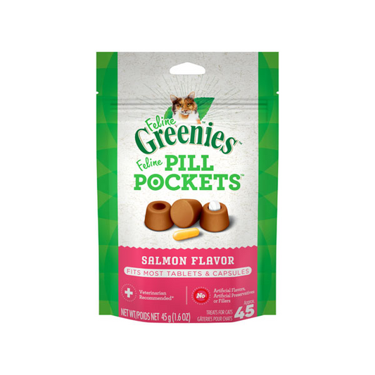GREENIES Pill Pockets Salmon 1.6OZ (6) | Cat