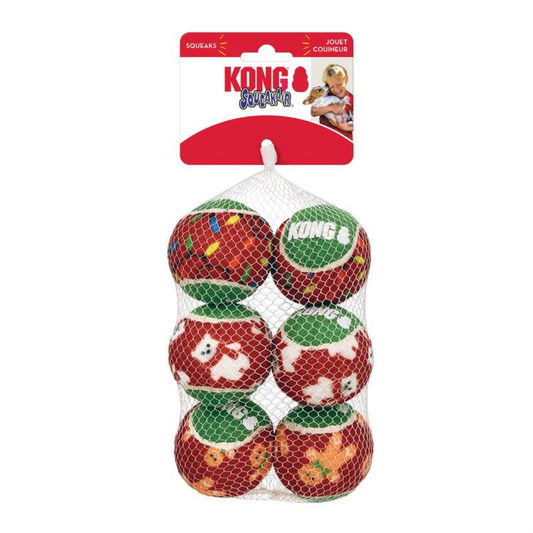 KONG SqueakAir Balls Medium 6PK