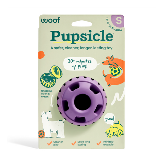 Woof Pet Dog Pupsicle Toy Lavender
