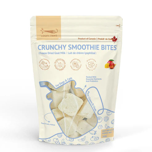 Loopy Paws Crunchy Smoothie Bites Mango and Apple