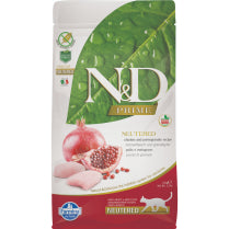 FARMINA N&D PRIME Neutered Cat Chicken 1.5kg