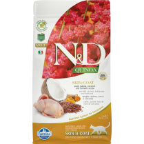 FARMINA N&D QUINOA Cat Skin & Coat Quail 1.5kg